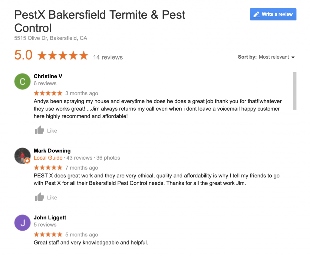 Bakersfield Pest Control, Bakersfield Pest Control Company, PESTX Bakersfield
