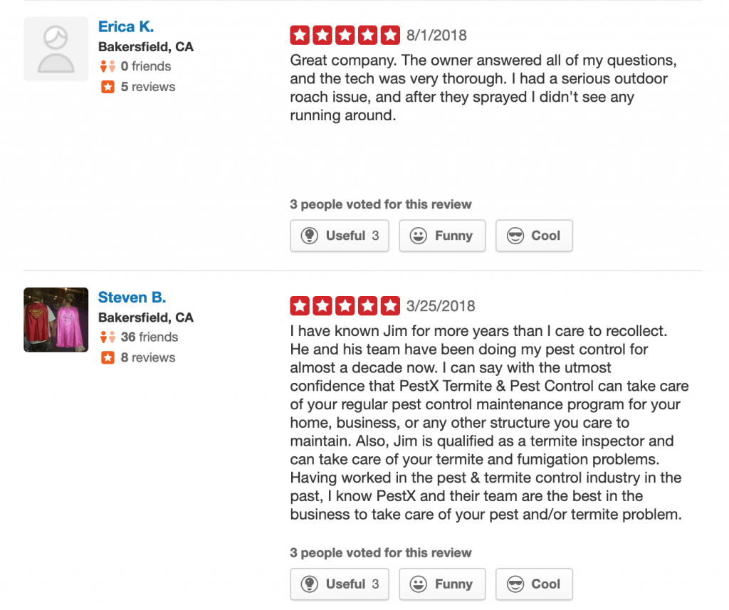 Bakersfield Pest Control Reviews, PEST X